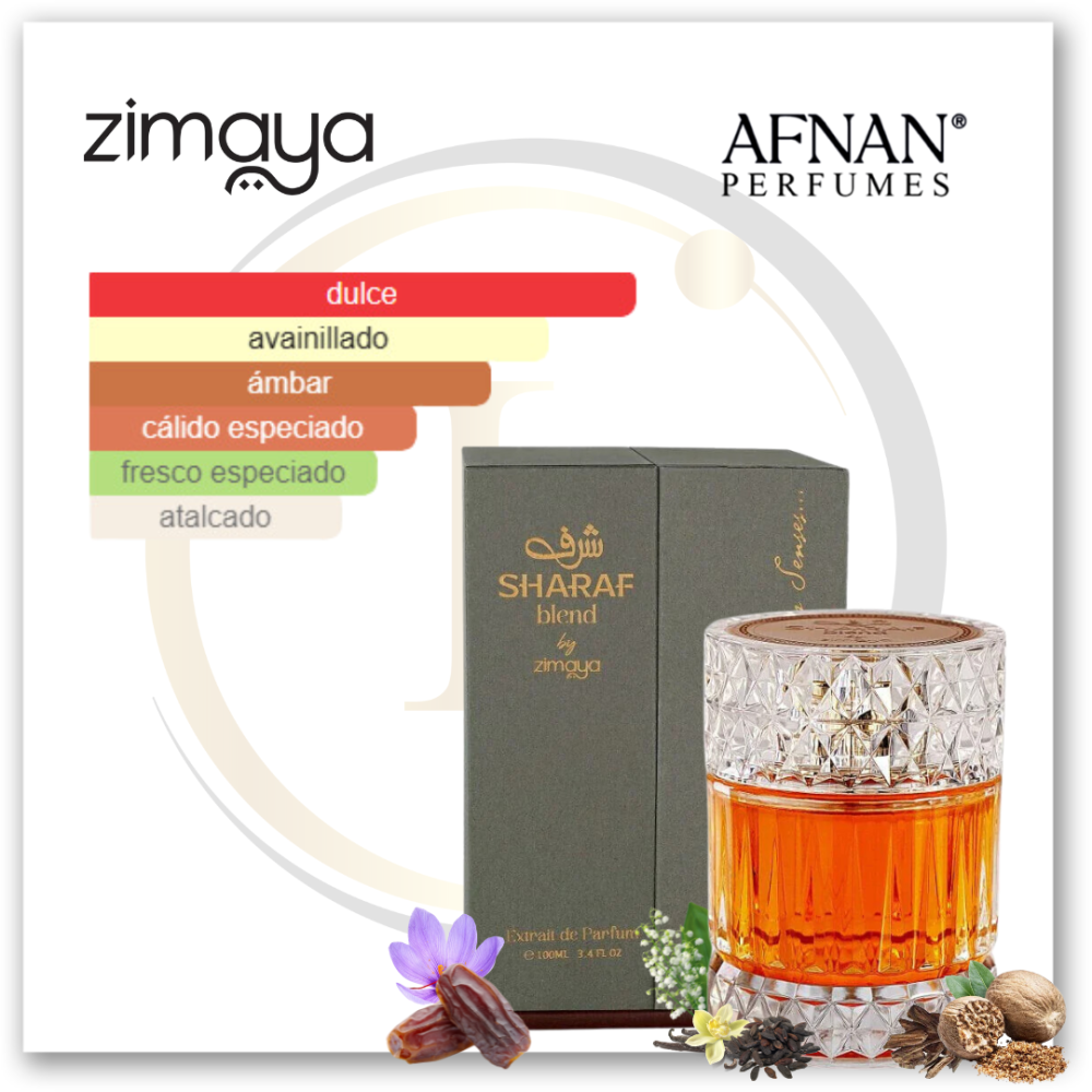 Afnan Zimaya Sharaf Blend EDP - Imagen 2