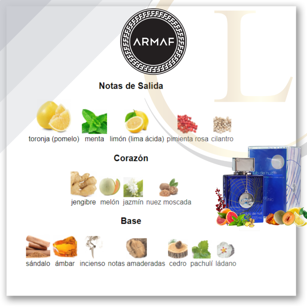 Armaf Club De Nuit Iconic EDP - Imagen 3