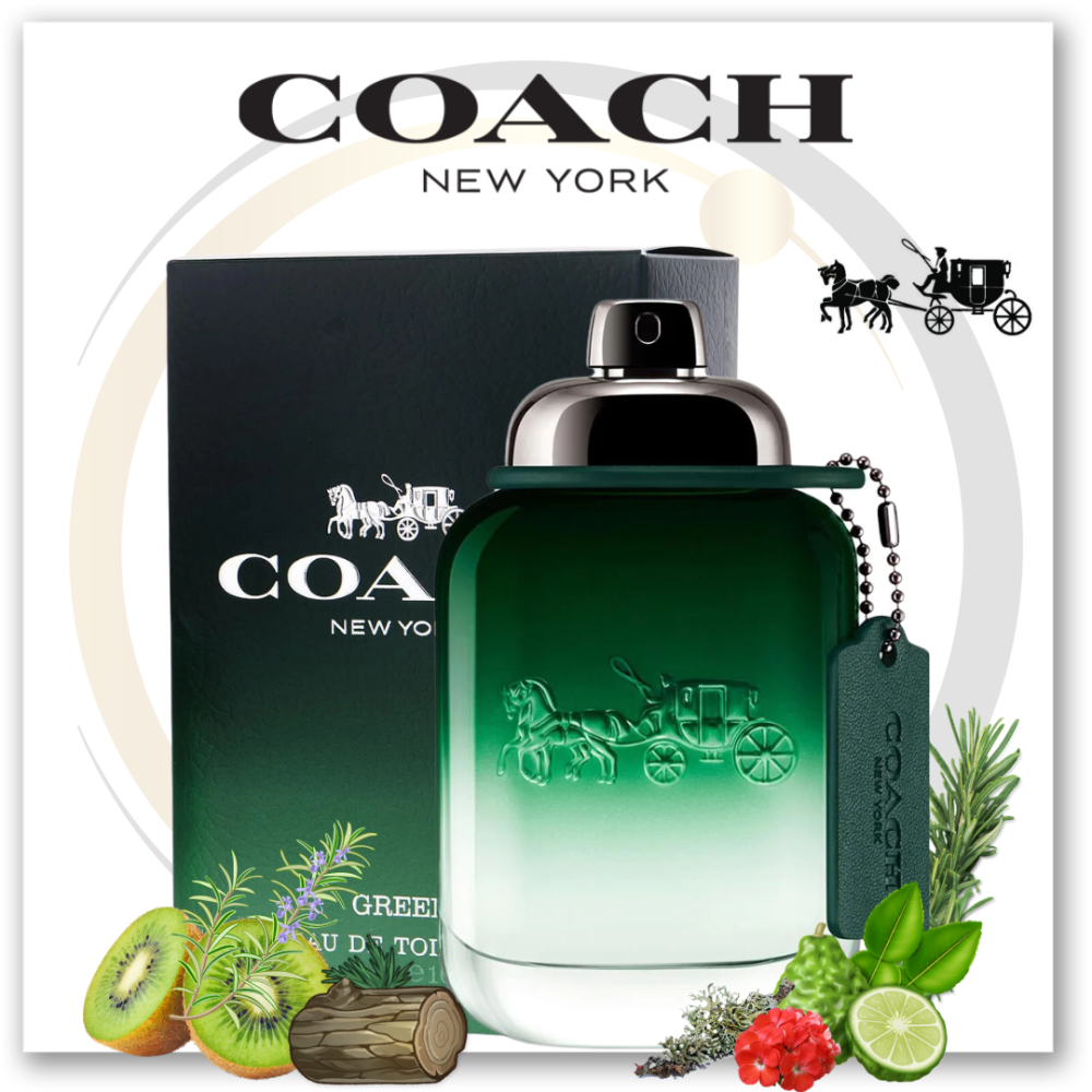 Coach New York Green 3.3 Oz EDT