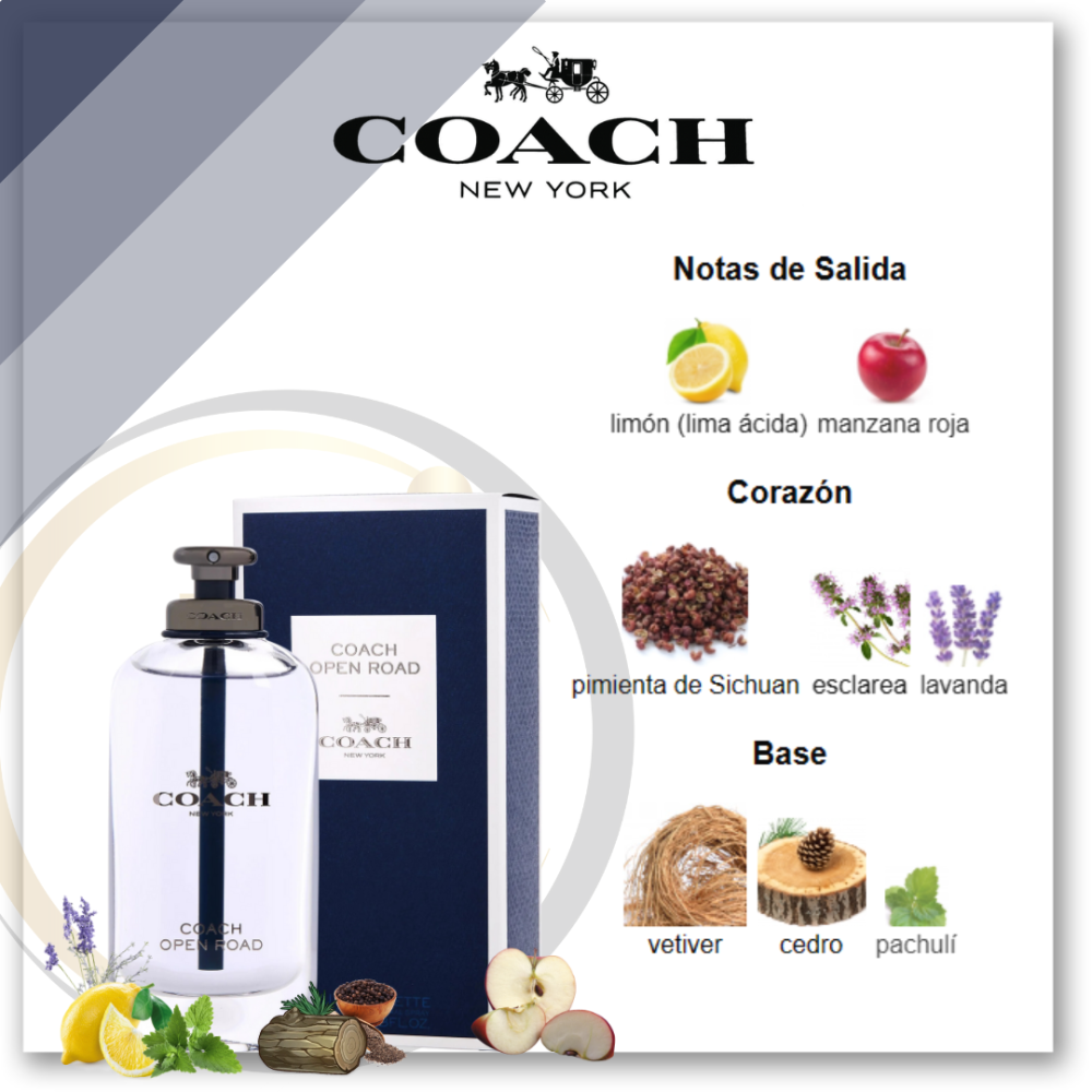 Coach Open Road EDT Sp Men - Imagen 3