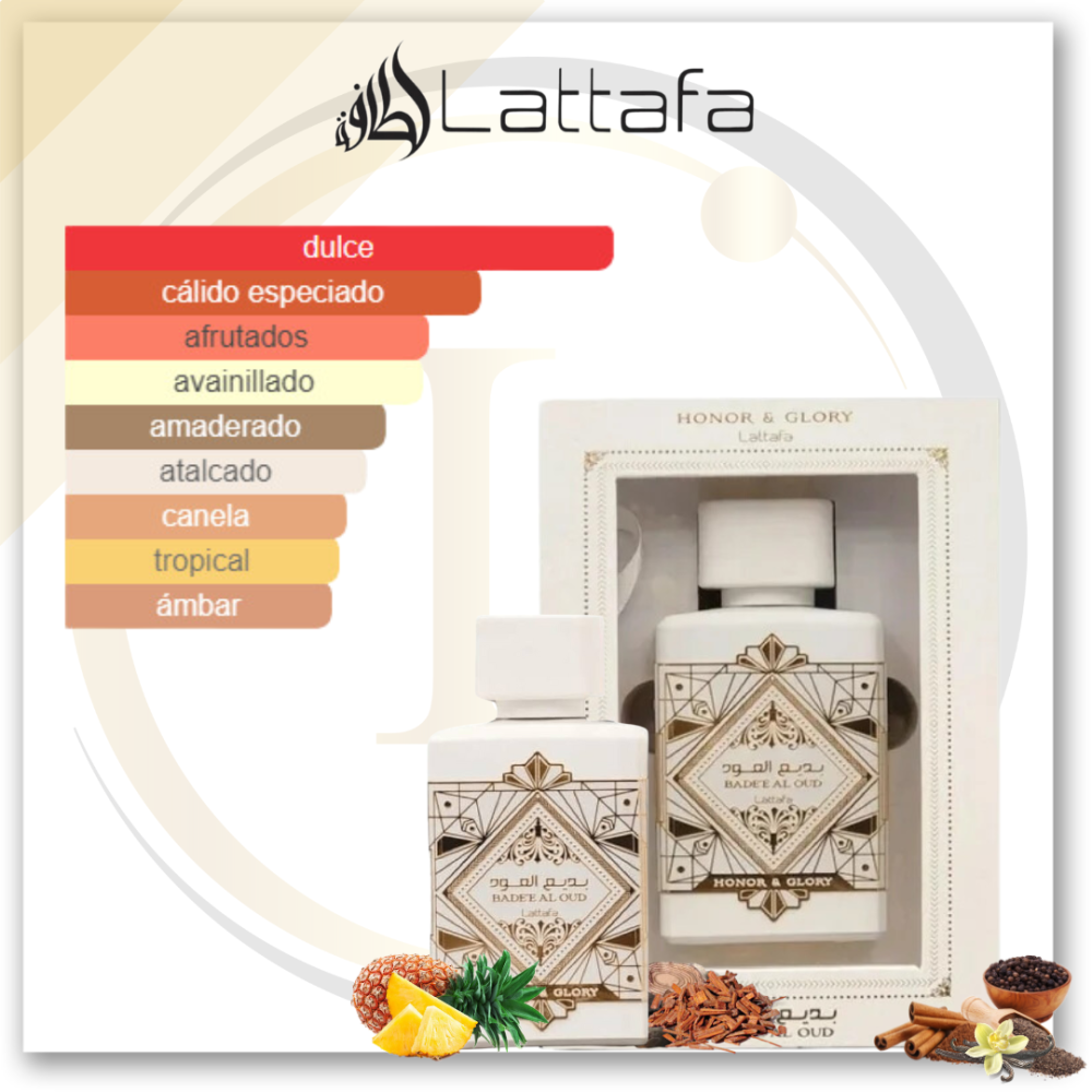 Lattafa Badee Al Oud Honor & Glory EDP - Imagen 2