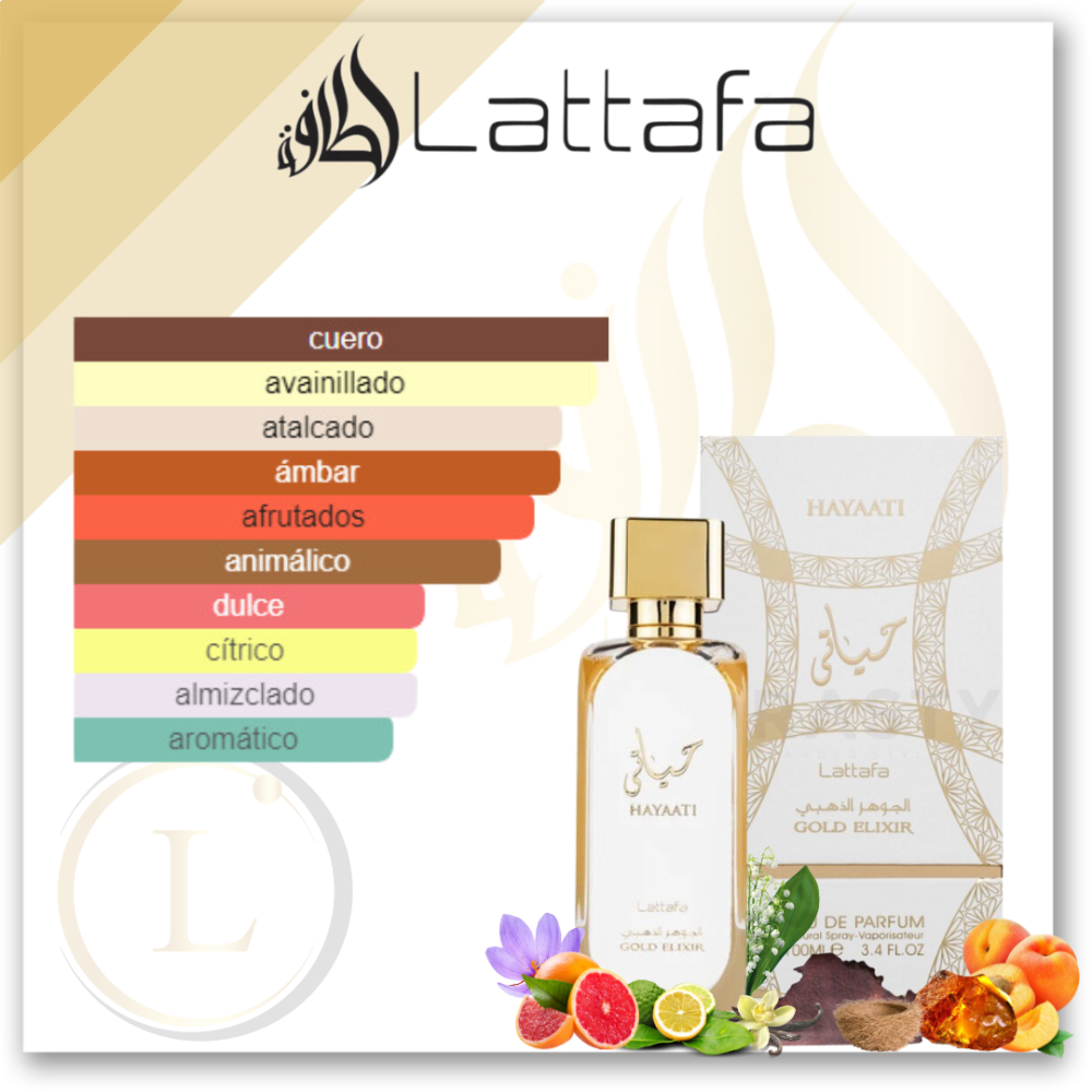 Lattafa Hayaati Gold Elixir EDP - Imagen 2