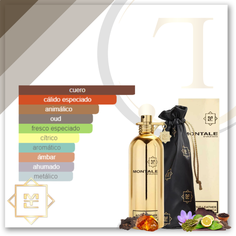 Montale Aoud leather EDP (unisex) - Imagen 2