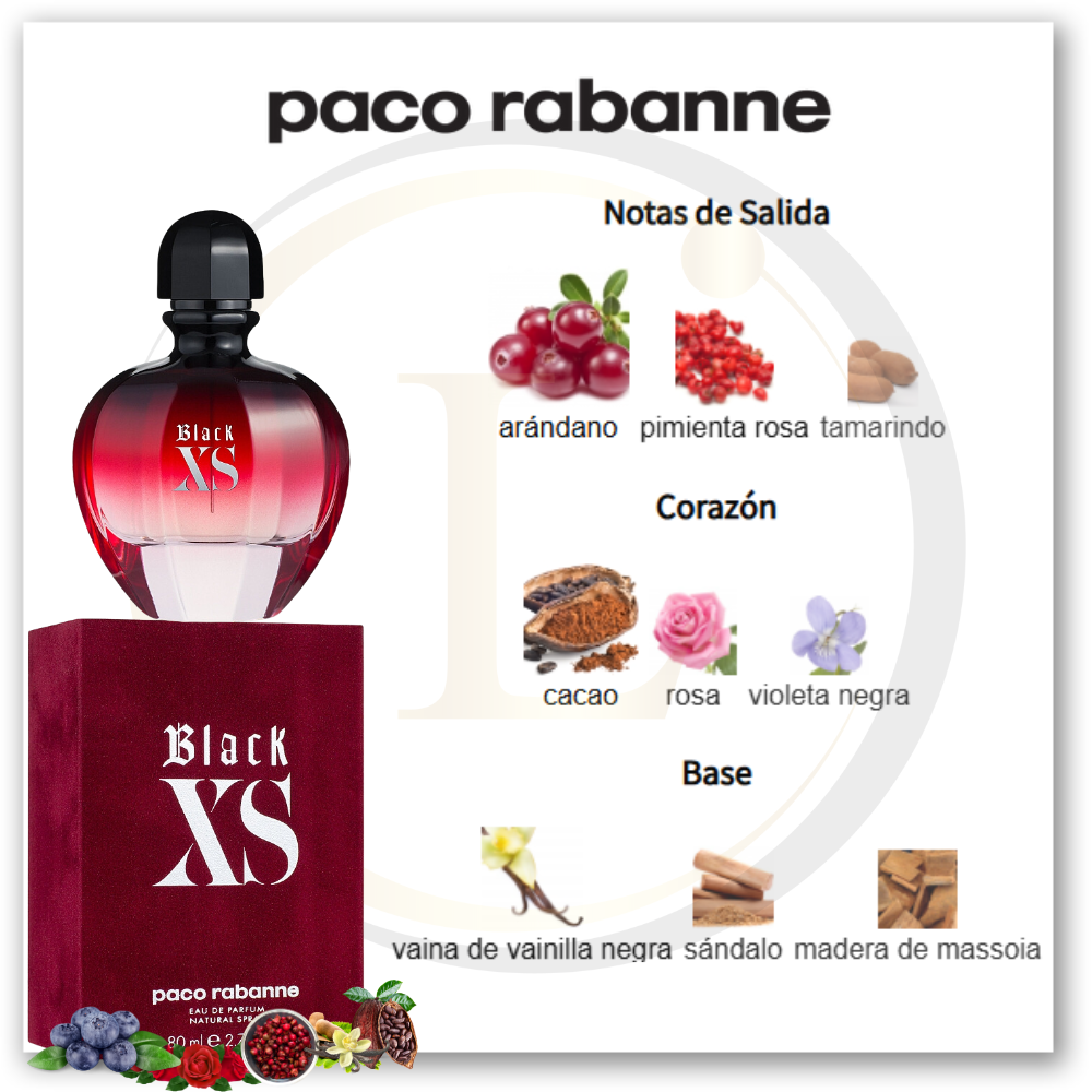 Paco Rabanne Black XS EDP Sp Women - Imagen 3
