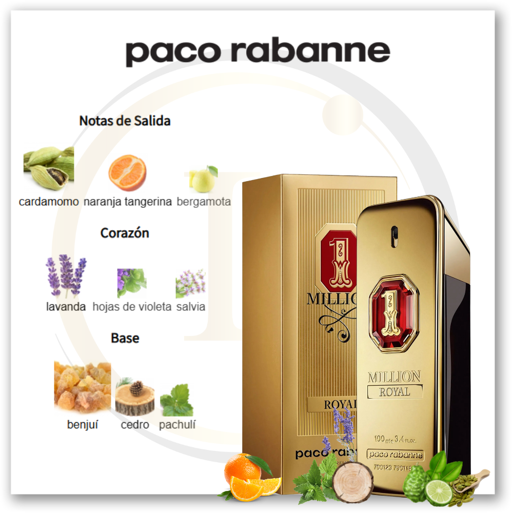 Paco Rabanne 1 Million Royal Parfum - Imagen 3