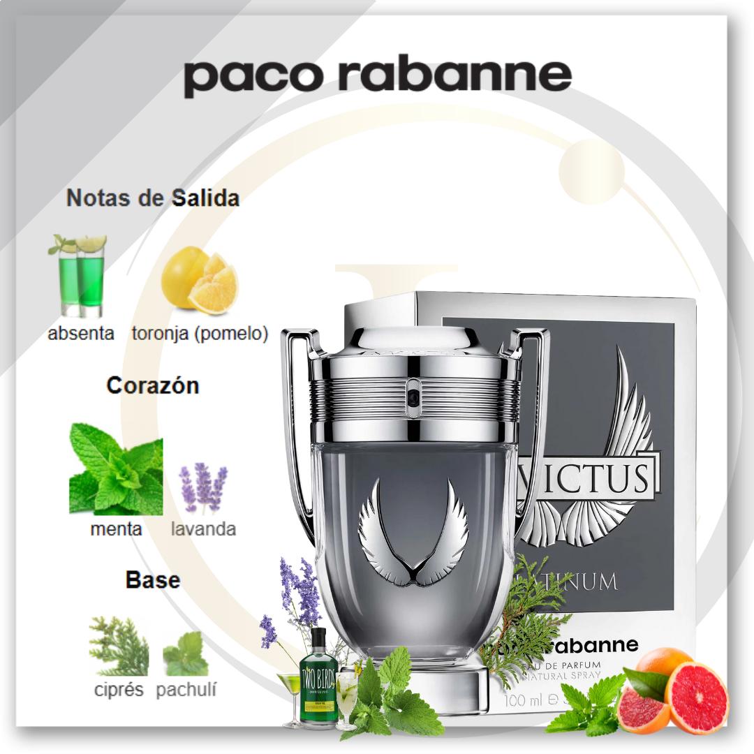 Paco Rabanne Invictus Platinum EDP - Imagen 3