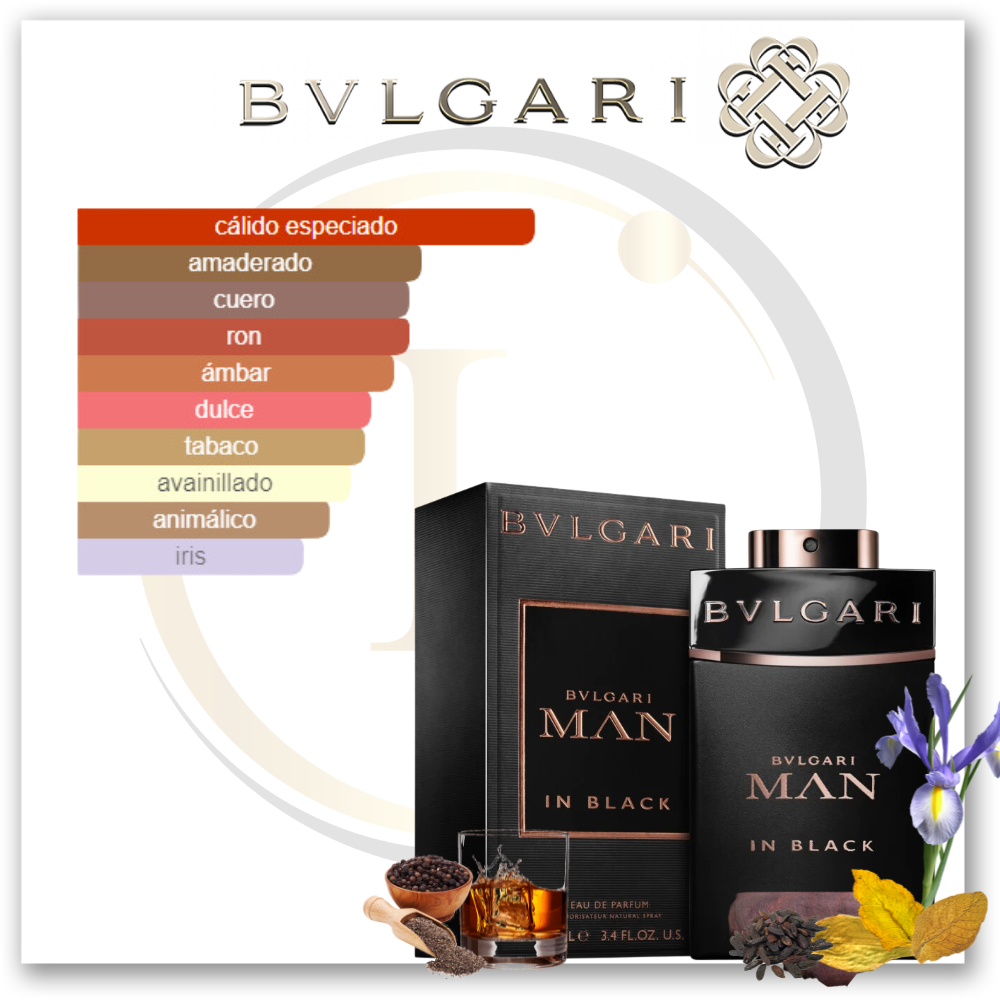 Bvlgari Man In Black for Men EDP - Imagen 2