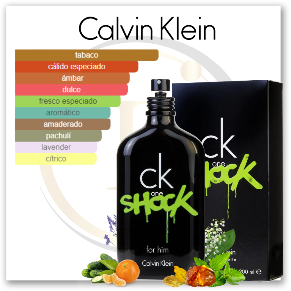 Calvin Klein Ck One Shock 6.7 Oz EDT Sp men - Imagen 2