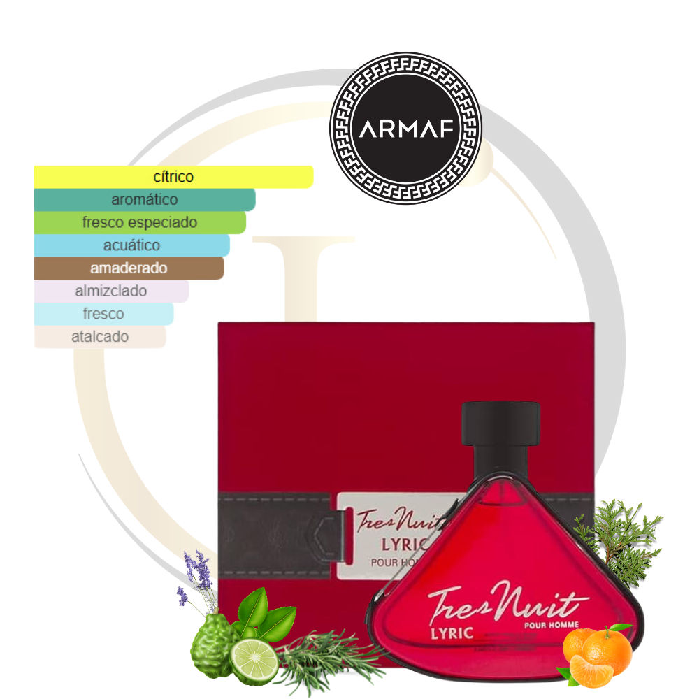 Armaf Tres Nuit Lyric EDP - Imagen 2