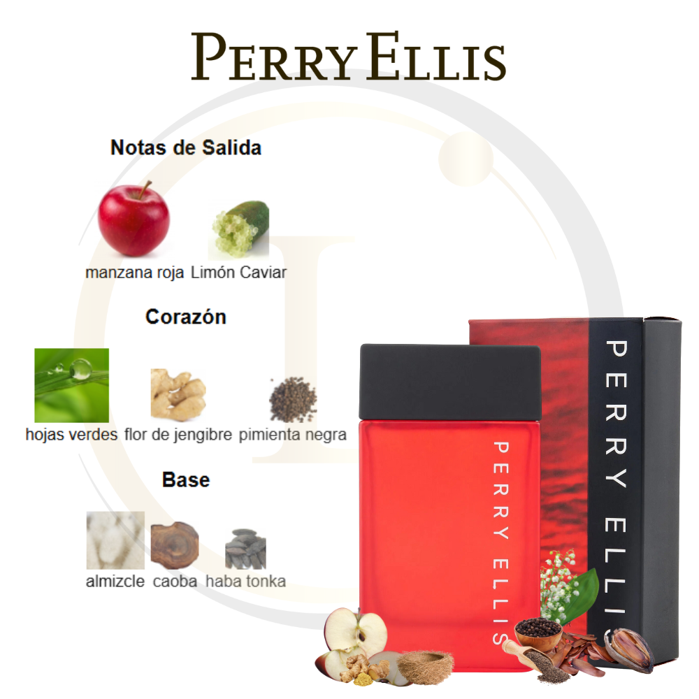 Perry Ellis Bold Red 3.4 EDT - Imagen 3