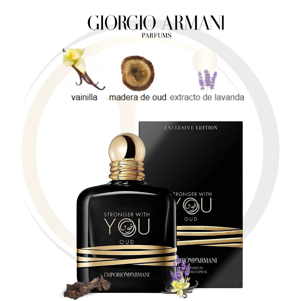 Giorgio Armani Stronger With You Oud EDP - Imagen 3