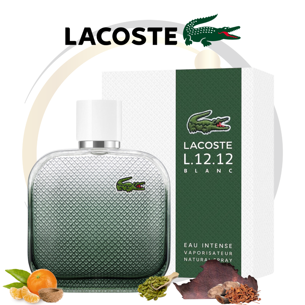 Lacoste L.12.12 Blanc Eau Intense 3.3 Oz EDT