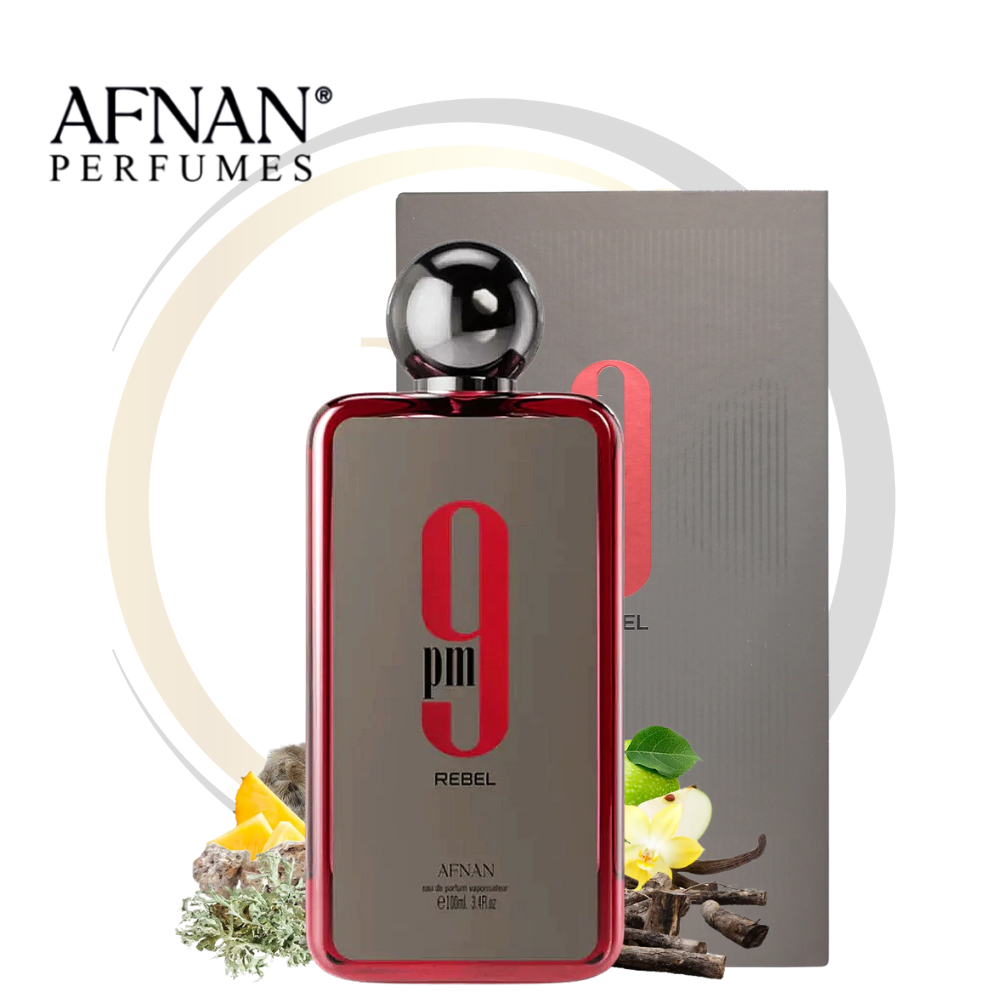 Afnan 9 PM Rebel 3.4 EDP Sp Unisex