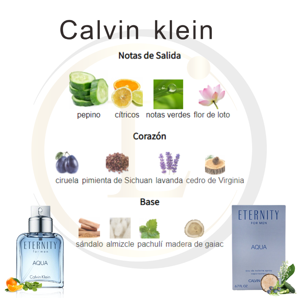 Calvin Klein Eternity Aqua 3.3 EDT Sp Men - Imagen 3