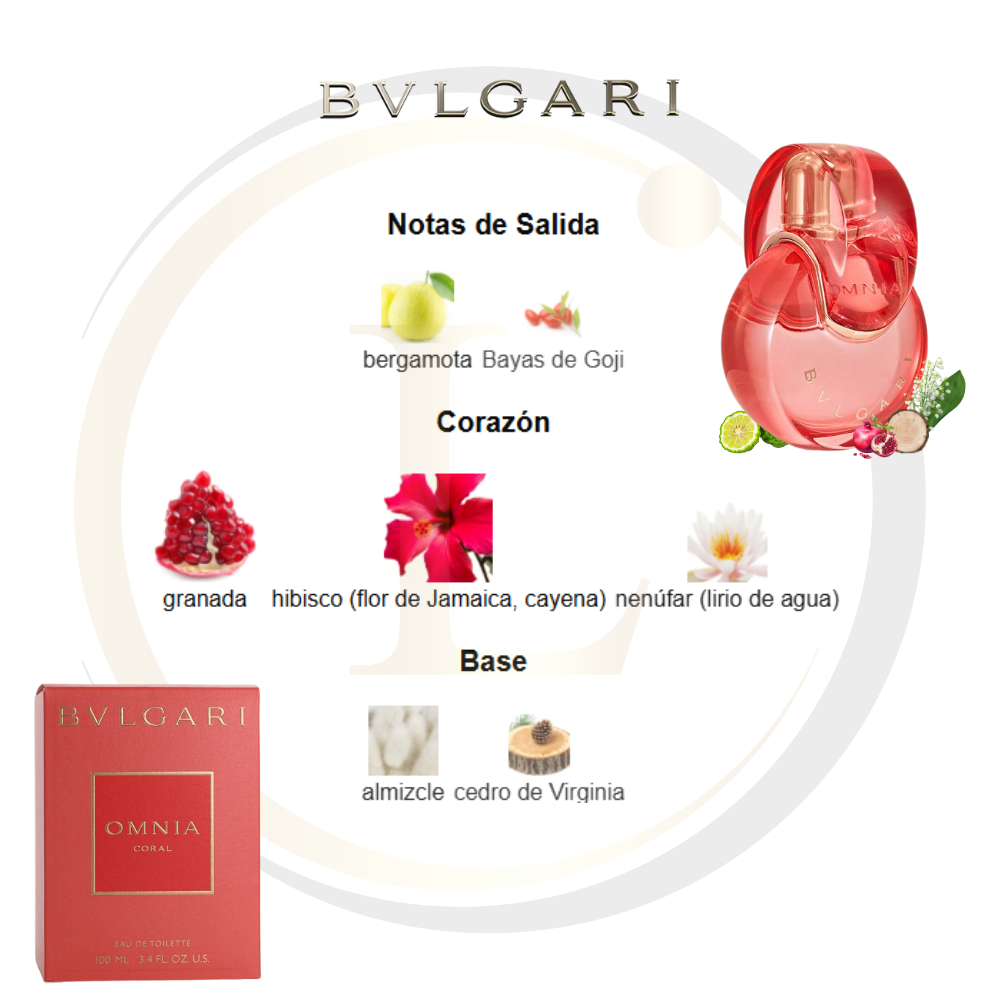 Bvlgari Omnia Coral EDT - Imagen 3