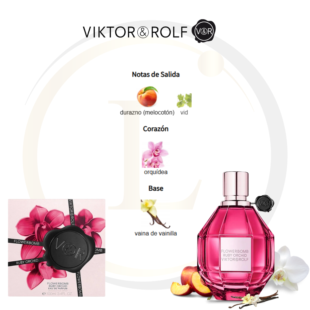 Viktor & Rolf Flowerbomb Ruby Orchid EDP - Imagen 3