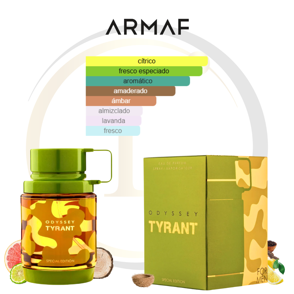 Armaf Odyssey Tyrant 2.02 Oz (60 ml) EDP - Imagen 2