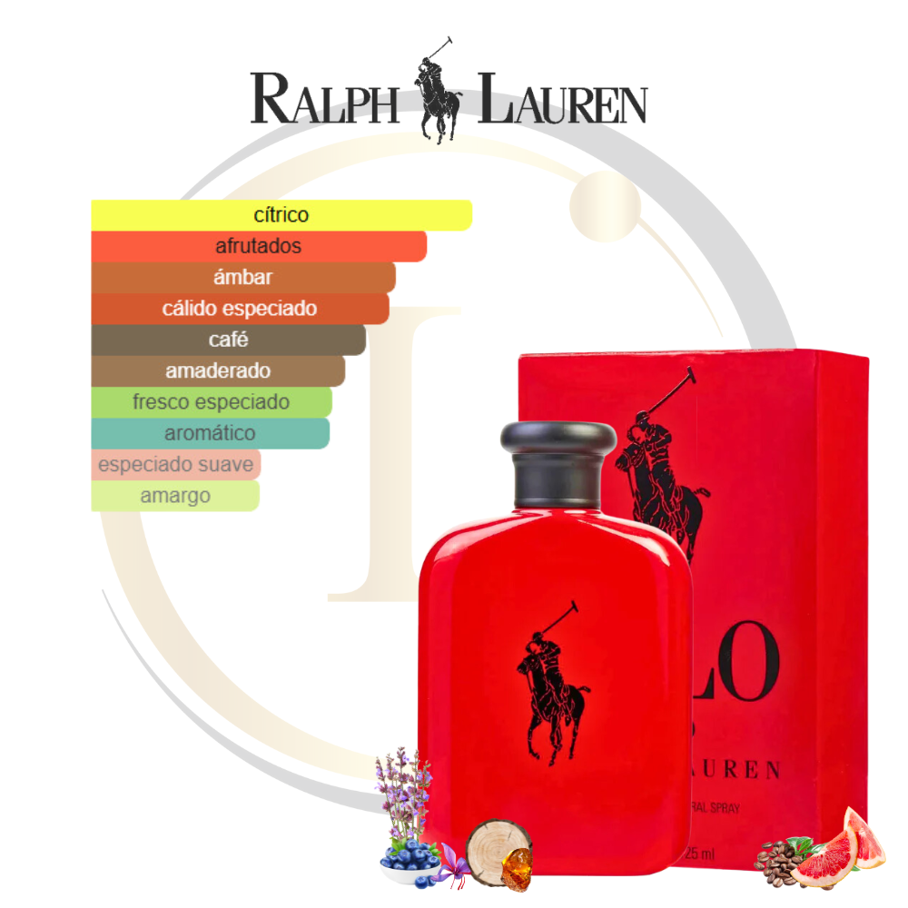 Ralph Lauren Polo Red EDT - Imagen 2