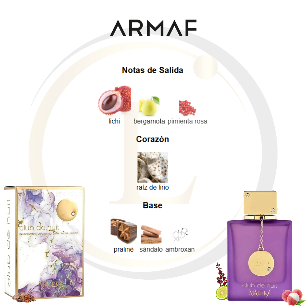 Armaf Club De Nuit Maleka EDP - Imagen 3