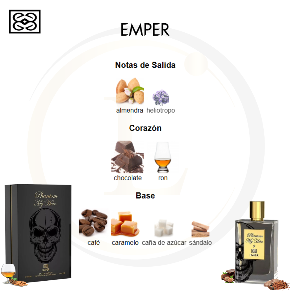 Emper Phantom My Hero 3.4 EDP - Imagen 3