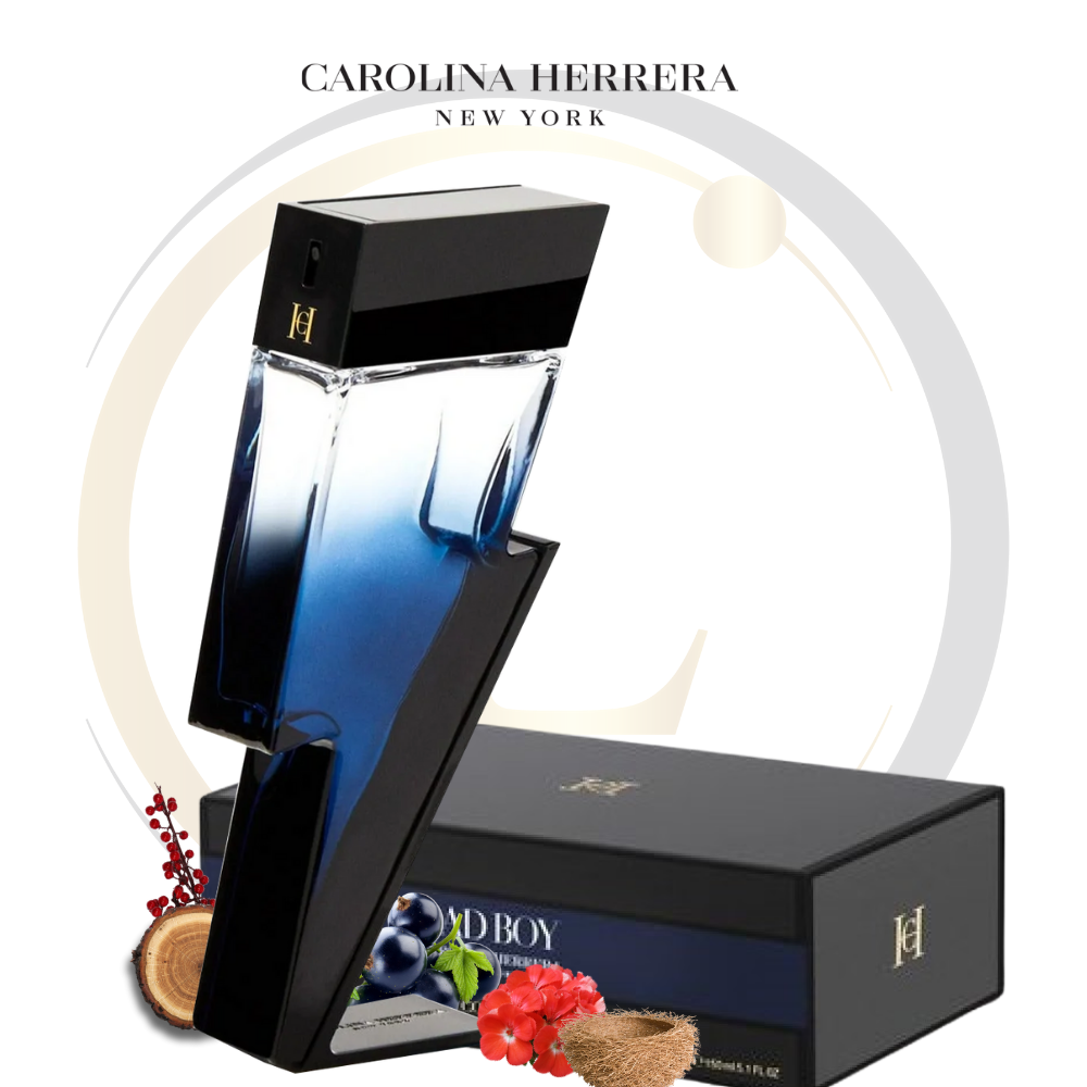 Carolina Herrera Bad Boy Cobalt Electrique 3.4 Oz EDP