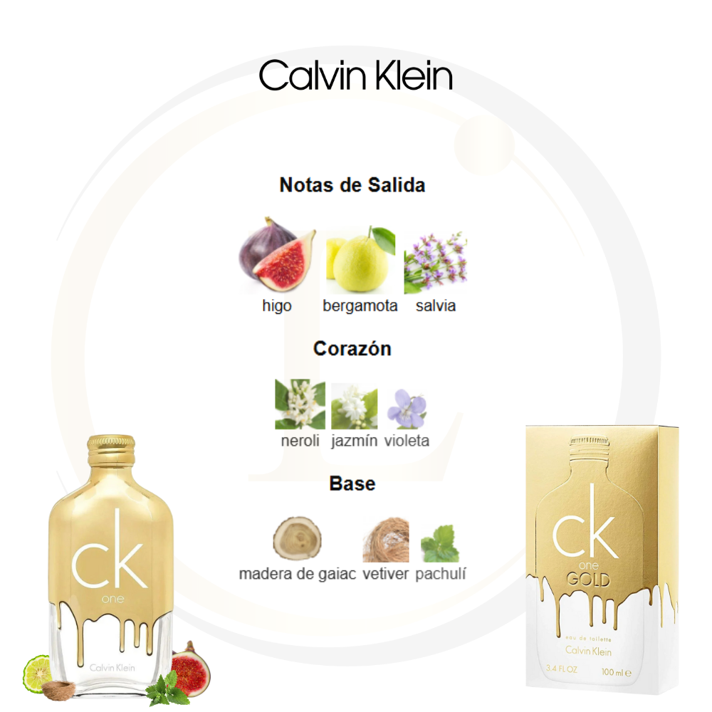 Calvin Klein One Gold 200 ml EDT (unisex) - Imagen 3