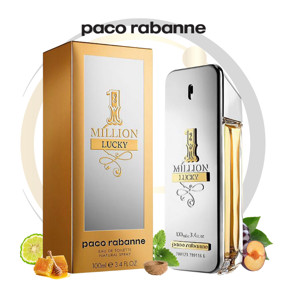Paco Rabanne 1 Million Lucky 3.4 Oz EDT