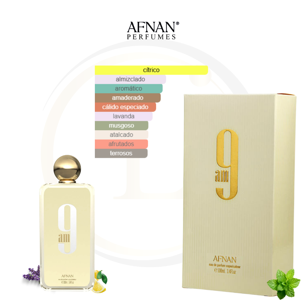 Afnan 9am 3.4 EDP (unisex) - Imagen 2