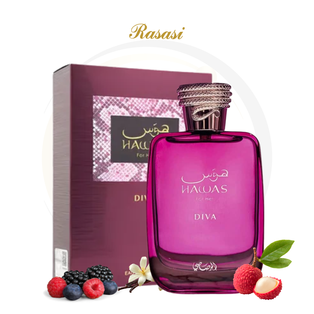 Rasasi Hawas Diva 3.33 Oz