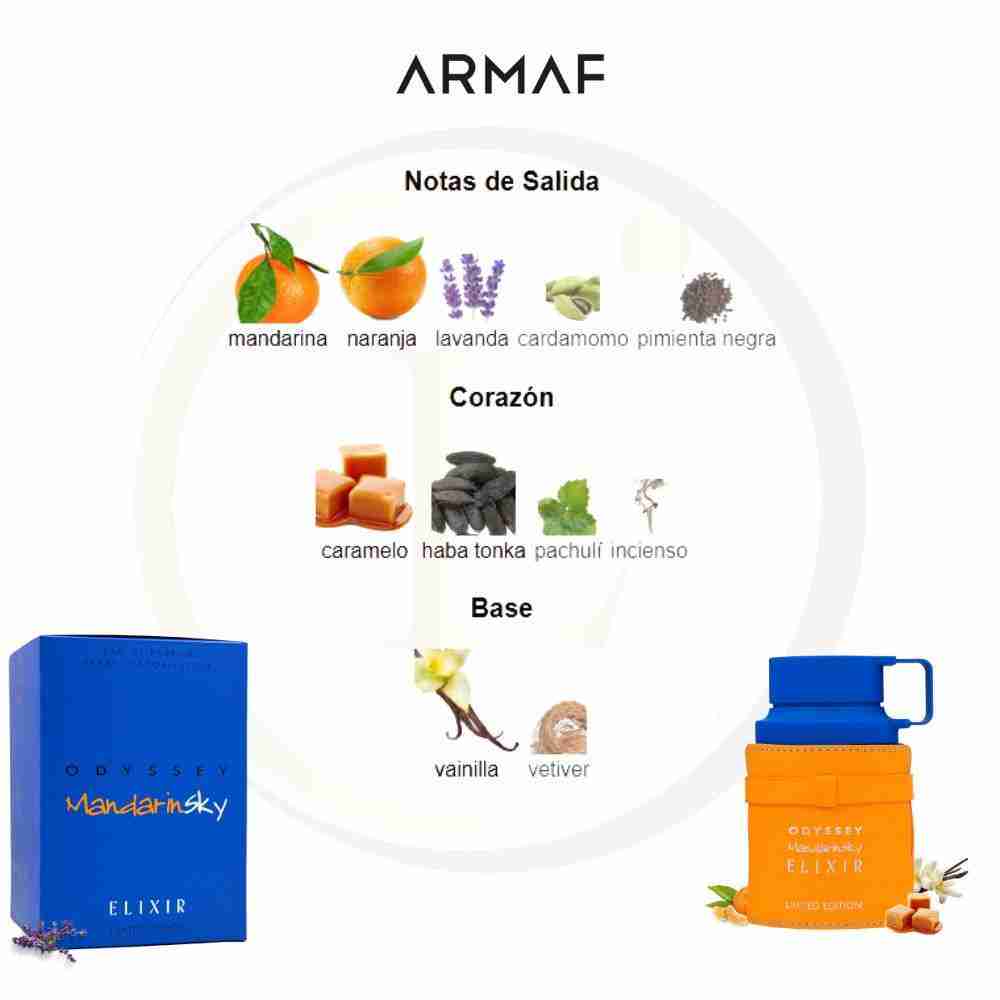 Armaf Odyssey Mandarine Sky Elixir EDP - Imagen 3