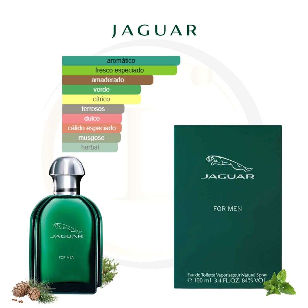 Jaguar for men 3.4 EDT Sp Men - Imagen 2