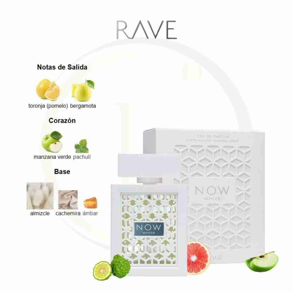 Lattafa Rave Now White EDP (unisex) - Imagen 3