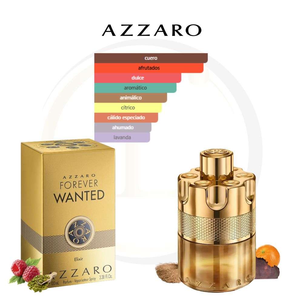 Azzaro Forever Wanted Elixir 3.38 Parfum men - Imagen 2