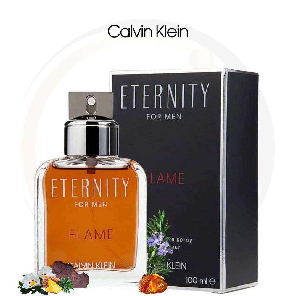 Calvin Klein Eternity Flame 3.4 Oz EDT Sp Men