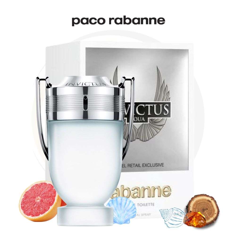 Paco Rabanne Invictus Aqua 3.4 EDT Sp Men