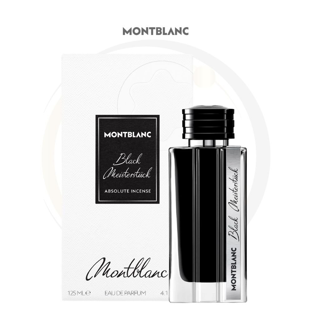 Mont Blanc Black Meisterstuck Absolute Incense EDP 4.1 Oz
